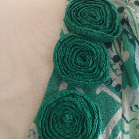 ICE Green and White Dress(10) Modern Jane Austen! - Picture 5 of 13